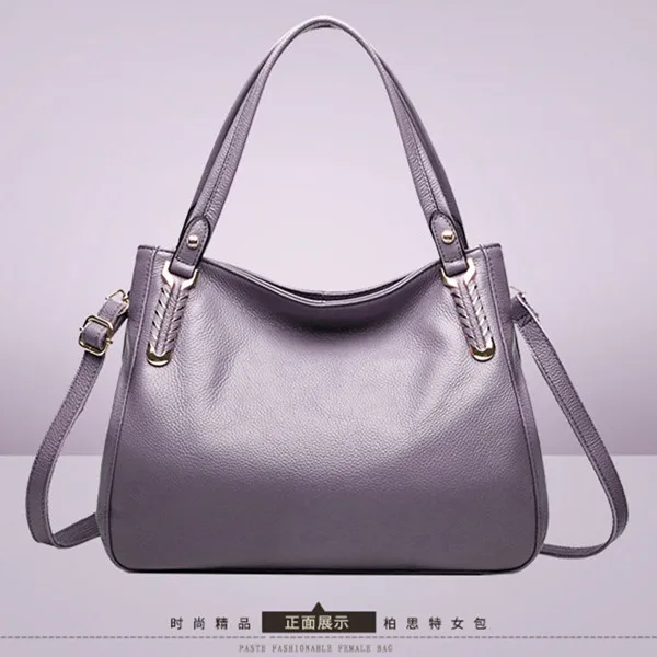 Light purple Натуральный Коускин Для женщин сумка Сумки модные Брендовая дизайнерская обувь натуральной кожи сумка женская Курьерские сумки - Цвет: Light purple