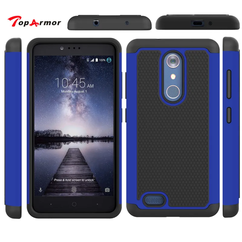 Чехол toparmor для zte Zmax Pro Z981 чехол для телефона резиновая подушка бампер Чехол Броня ударопрочный корпус для zte Zmax Pro Z981 чехол