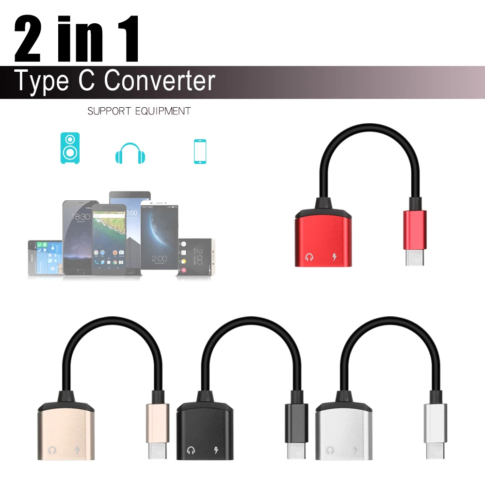 Переходник usb-c/3 5 мм для наушников аудиоадаптер Aux Xiaomi Mi 6 Huawei без удлинителя 3 |