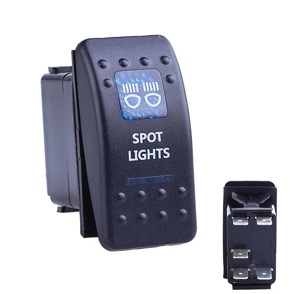 EE support 40A Wiring Harness Kit LED Light Bar Rocker Switch Toggle light Fuse SPST Spot | Автомобили и мотоциклы