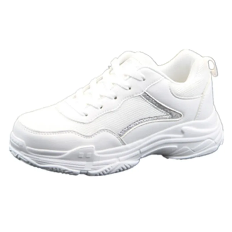 

Women Casual Shoes Fashion Women Sneakers Breathable Mesh Walking Shoes Lace Up Flat Shoes sport shoes