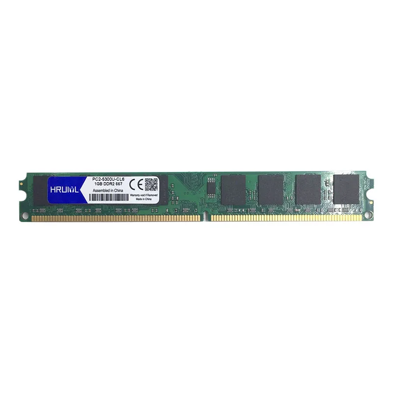Оперативная память HRUIYL для ПК DDR2 800 667 533 МГц 1 Гб 2 4 модуль памяти компьютера