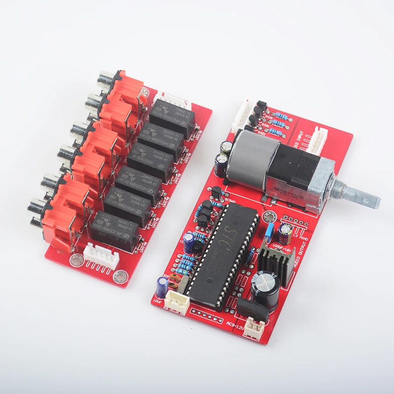 Электронный регулятор громкости с мини пультом дистанционного управления