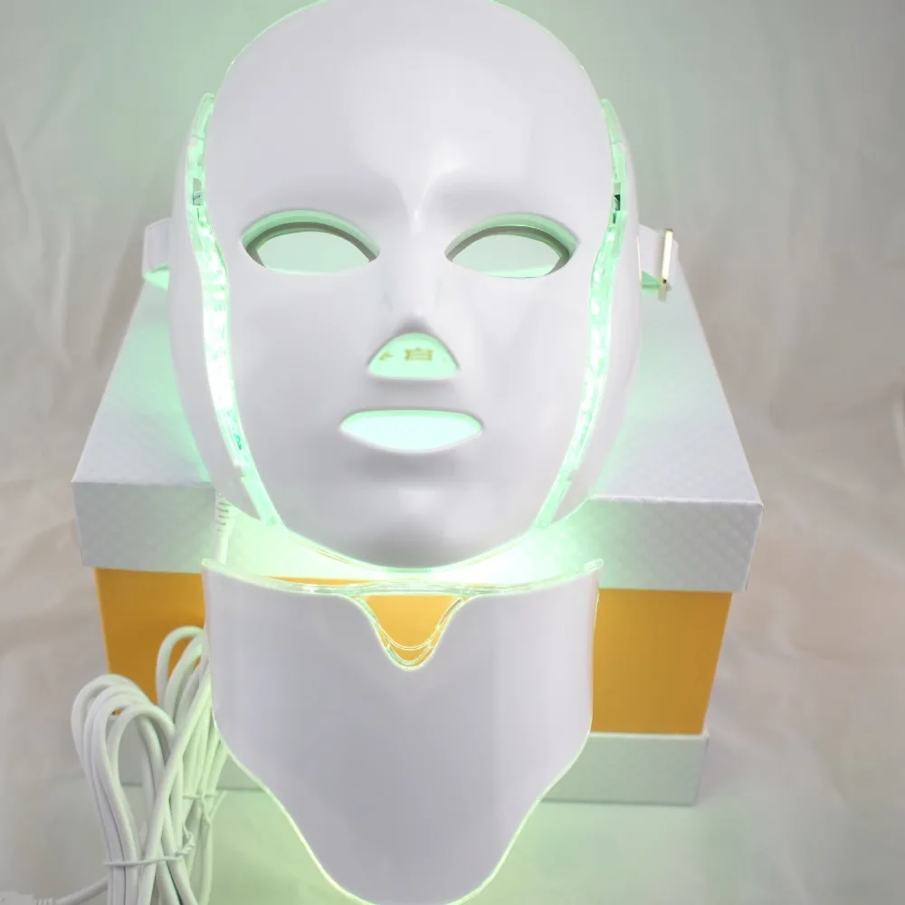 Светодиодный Maschera Per il Viso 7 цветов для предотвращения акне Sbiancamento Della | Красота и