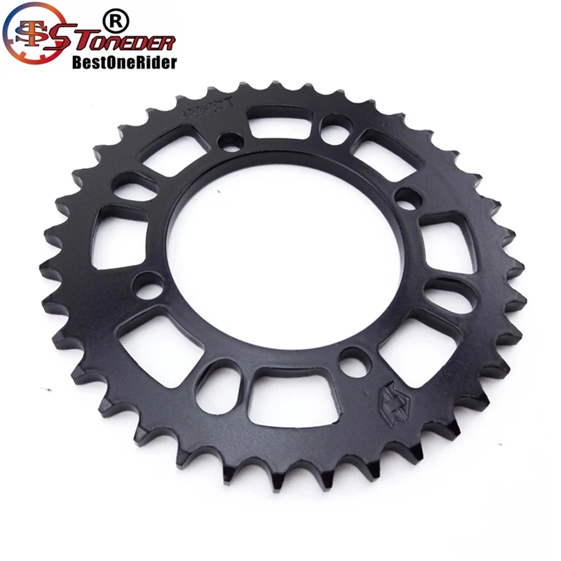 Задняя зубчатая Звездочка STONEDER 428 76 мм 37 для 50cc - 190cc CRF50 SSR YCF IMR Atomik Thumpstar BSE Apollo Kayo DHZ