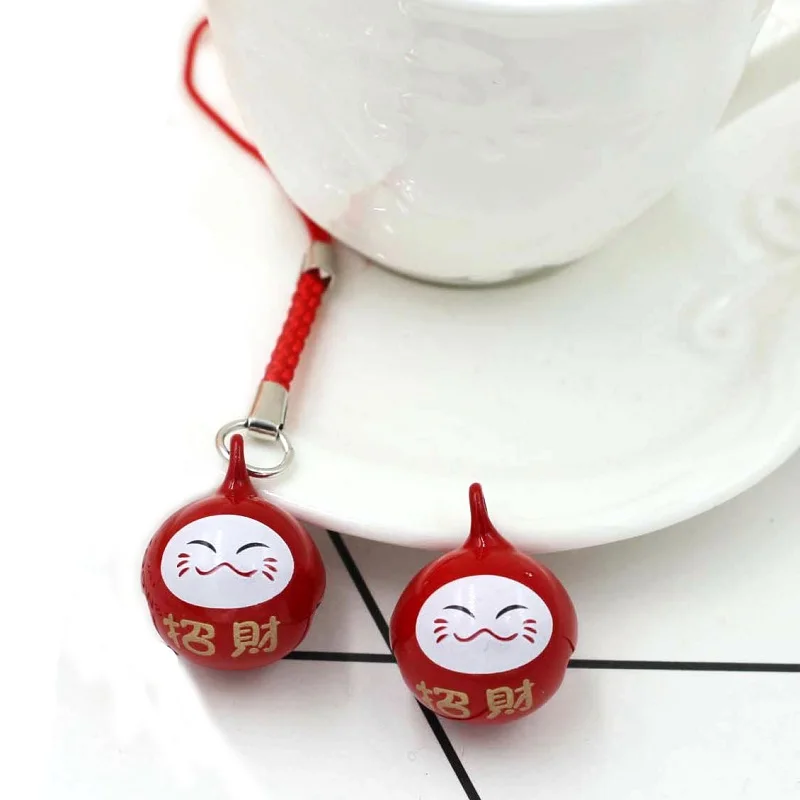 

Round Lucky Cat Jingle Bell Charms Bracelet Necklace Pendant Craft Handmade Jewelry Findings