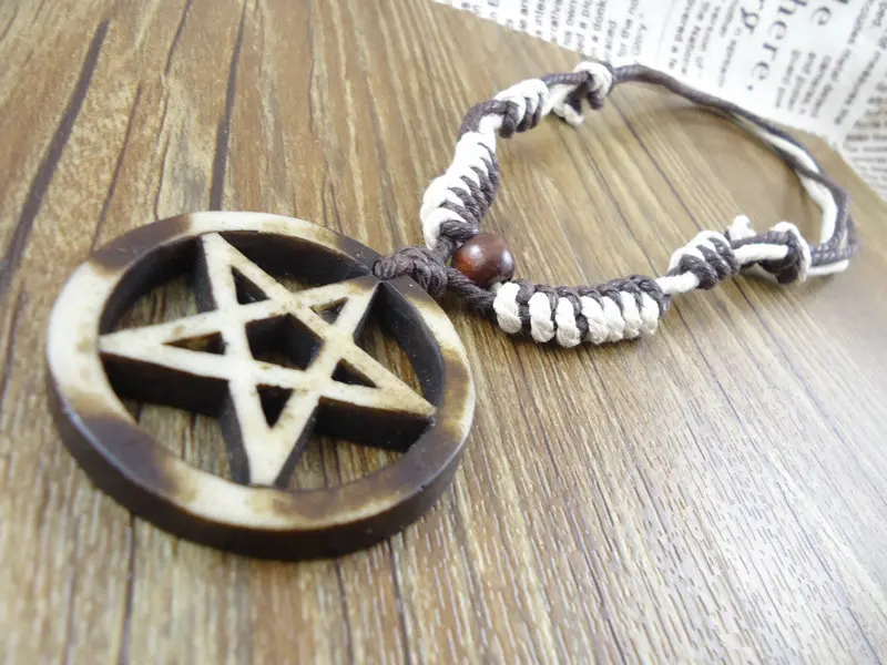 Новинка 2013 трендовые Уникальные Подвески ручной работы с пятиконечной звездой и