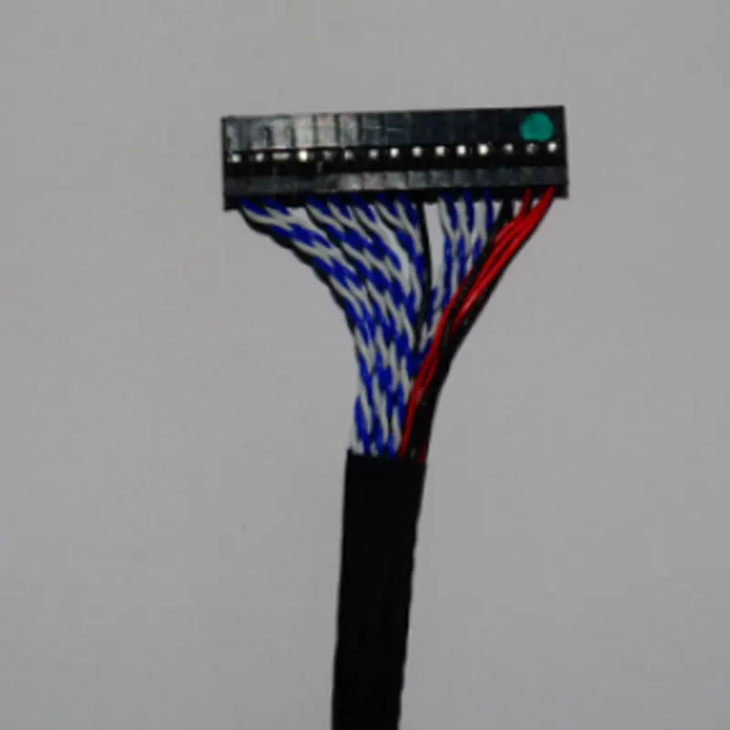 ЖК экран LVDS линия экрана 17 26 дюймов фиксация S8 30P Double 8 с пряжкой заземляющей