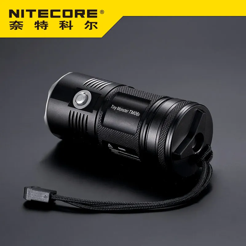 Светодиодный водонепроницаемый фонарик Nitecore TM06S CREE XM-L2 U3 LED 4000 LMS светодиодный для