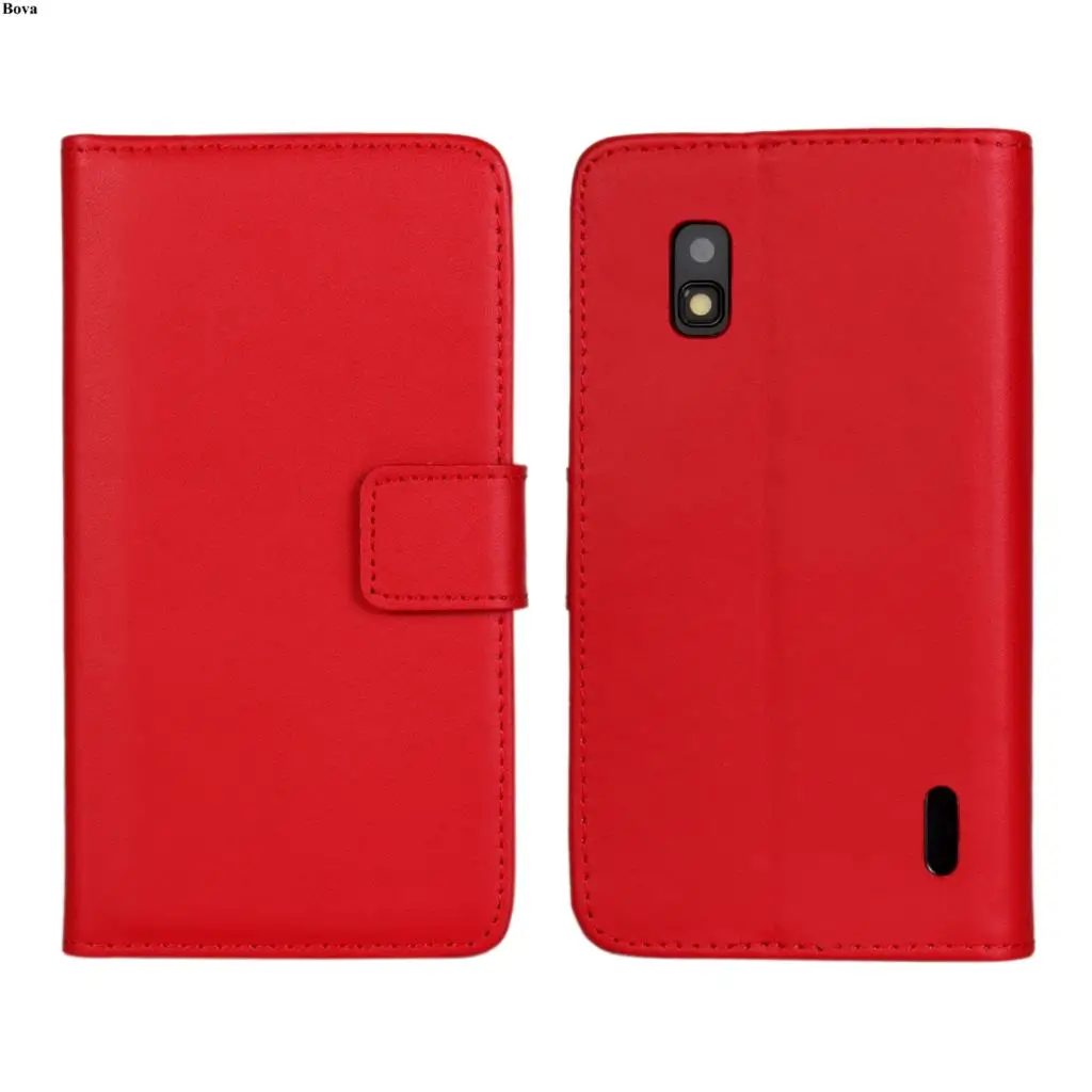 Кожаный чехол бумажник Nexus 4 с откидной крышкой и держателем для карт LG E960