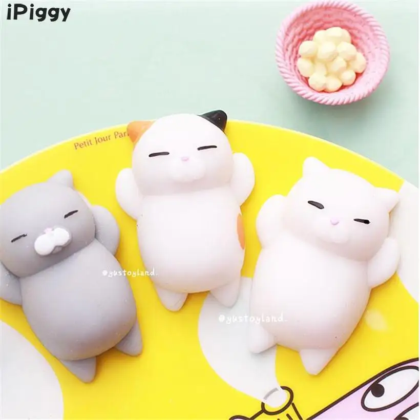 Новые забавные детские игрушки Kawaii Японии Моти животного ленивый кот мини