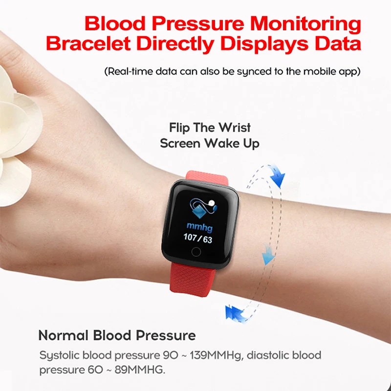 A6S Smart Watch Men Heart Rate Monitor Blood Pressure Android IOS Fitness Tracker for Iphone | Электроника