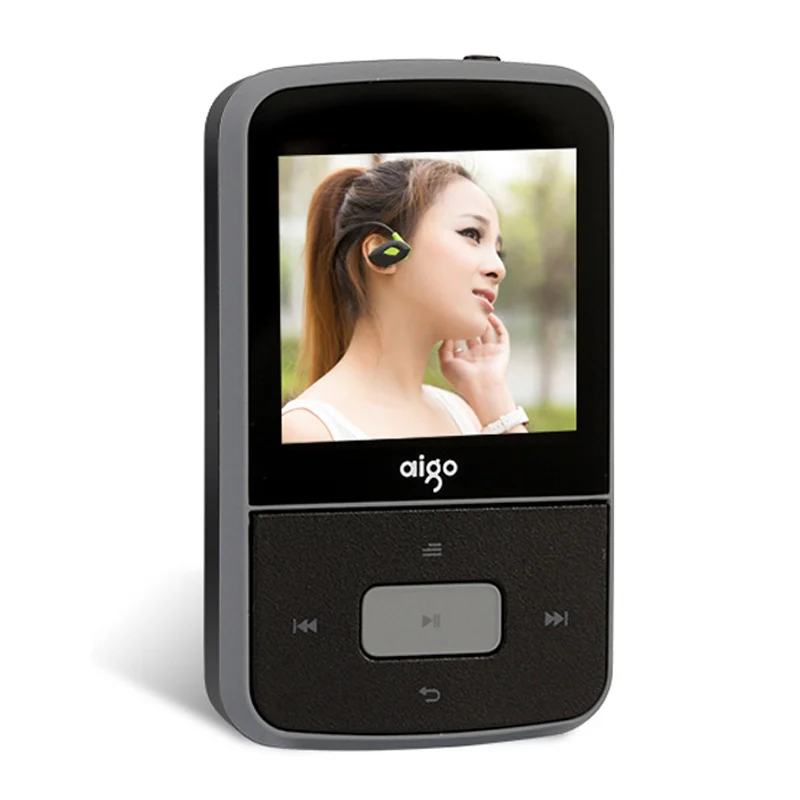 Новинка AIGO bluetooth телефон mp3 плеер мини диск для бега спорта MP3 tf карта музыкальный