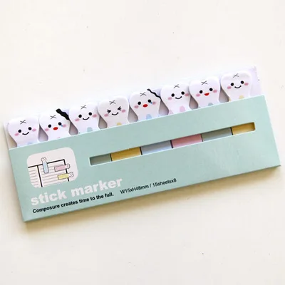 Kawaii Япония/торта, «кошка», «Собака» маркер Закладка Memo pad Флаги вкладка индекса бумаги для заметок на клейкой основе этикетка Бумага блок стикеров канцелярских принадлежностей - Цвет: Q