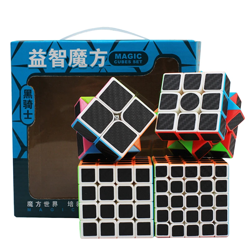 4 шт./компл. Волшебные кубики 2x2x2 3x3x3 4x4x4 5x5x5|Головоломки| |