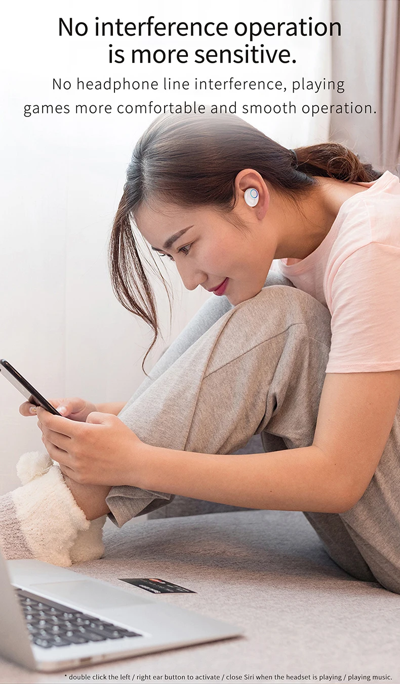 K10 TWS Беспроводная Bluetooth 5,0 гарнитура снижение шума 3D стерео гарнитура hands free с зарядной коробкой подарок