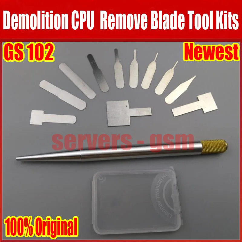 GS102 новейшие наборы для ремонта интегральных схем с одним чипом тонкие ожоги bringlin