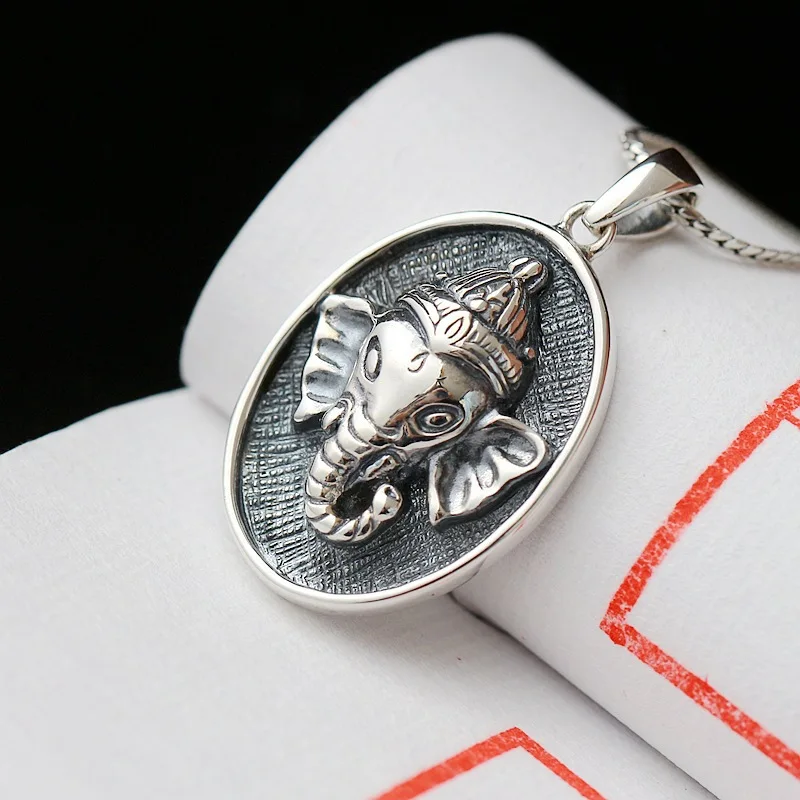 

Ecoworld Ge jewelry wholesale authentic S925 Sterling Silver Pendant Pendant Silver Silver Elephant God lovers Pendant