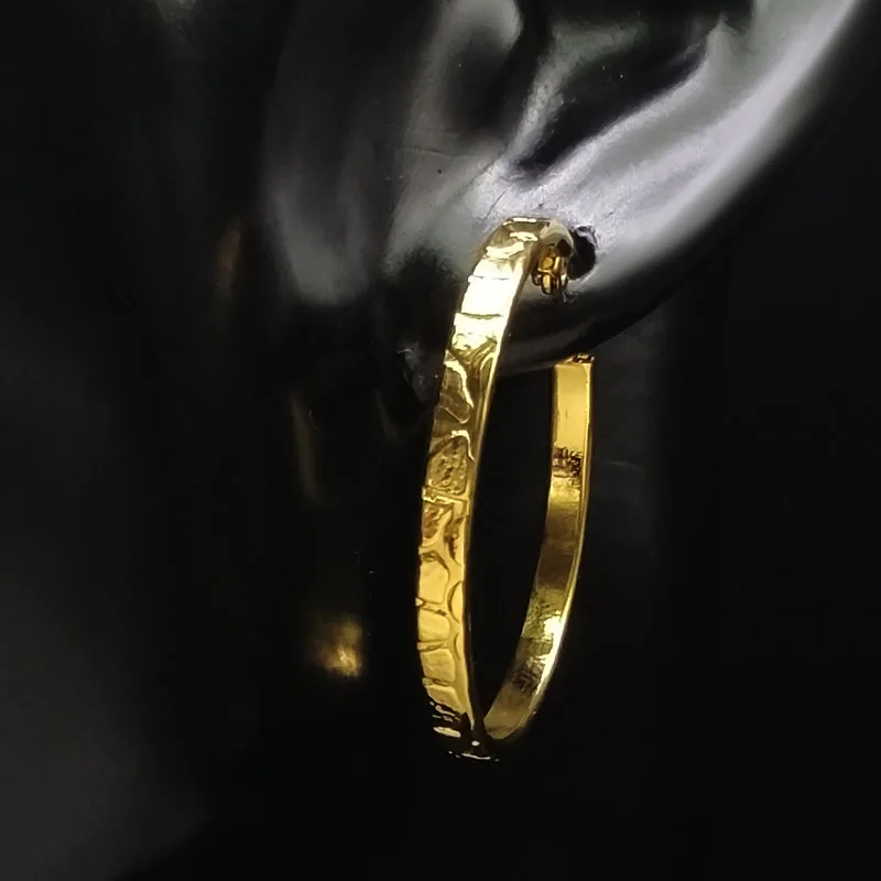 Серьга-Кольцо из нержавеющей стали серьги для женщин аксессуары в стиле стимпанка большой золотистый цвет, круглый серьги ювелирные изделия pendientes Аро E612621