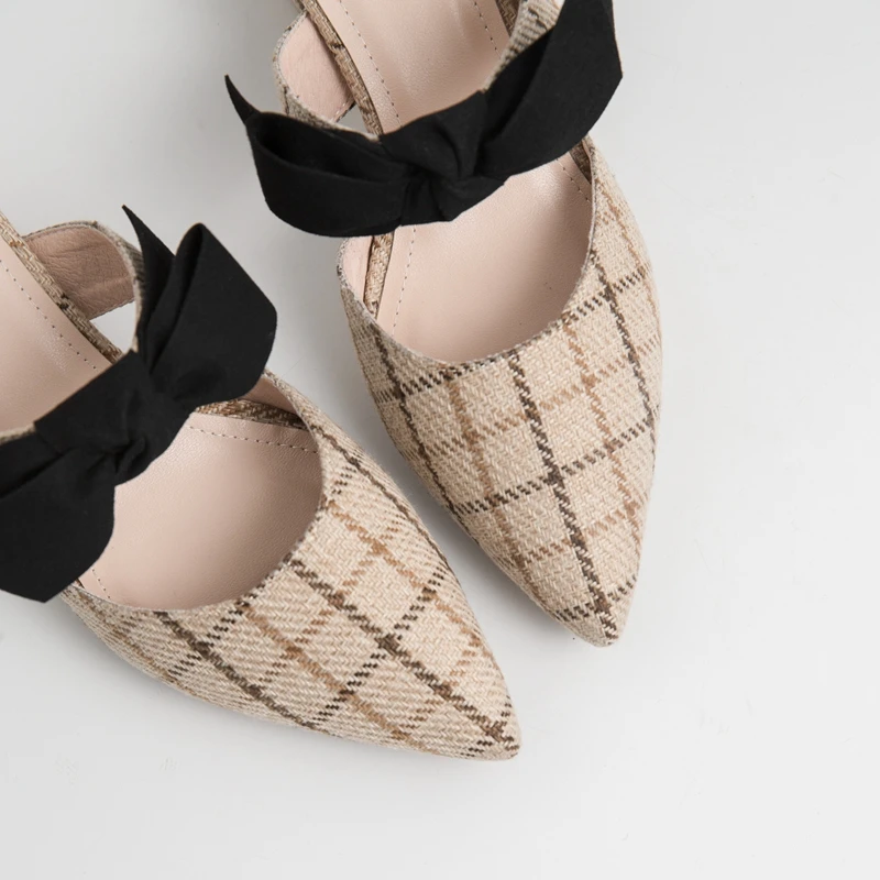 ENMAYER/Новинка 2019 года Женская обувь на среднем каблуке Сезон весна осень Zapatos De Mujer