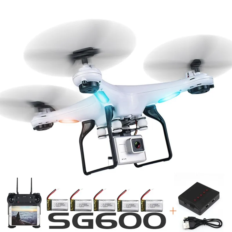 SG600 Радиоуправляемый Дрон с Камера Wi Fi Fpv Quadcopter автоматический возврат высота