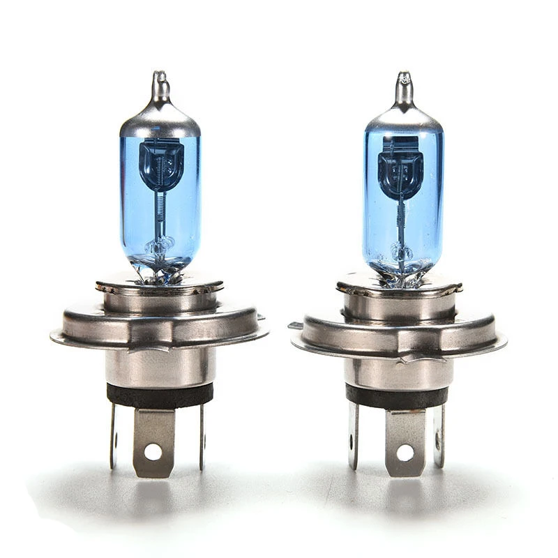 2 шт./компл. 12V 60/55W H4 Diamond Vision 5000 К супер белый автомобиль галогенная лампа для