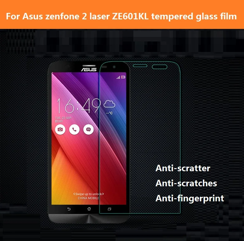 Закаленное стекло пленка для Asus ZenFone 2 Laser 5 0 6 ZE500KL ZE500KG ZE551KL ZE600KL ZE601KL Защитная
