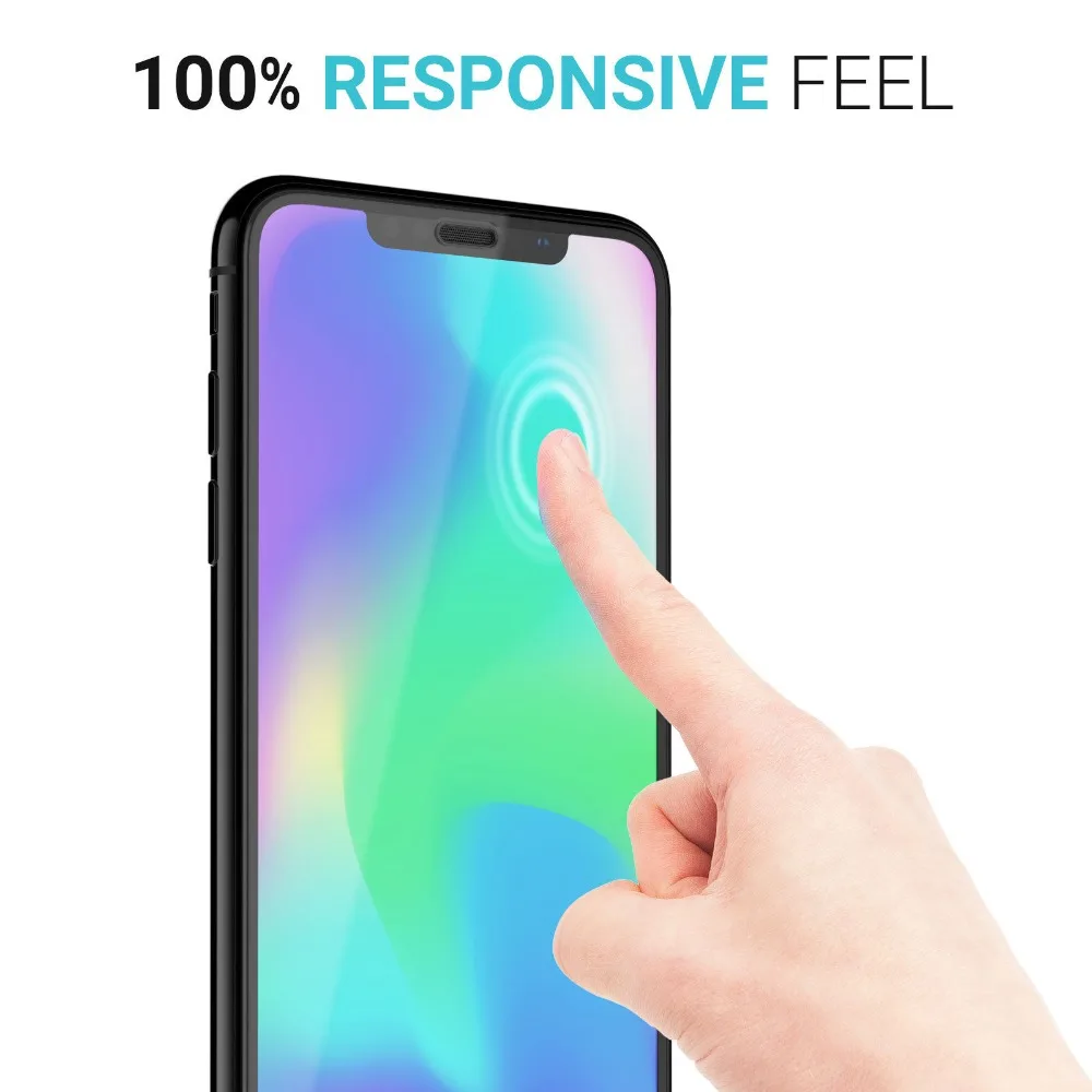 9D изогнутое закаленное стекло для iPhone X XS XR Max защита экрана полное покрытие