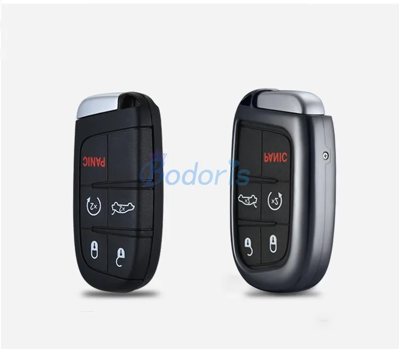 Брелок для ключей из титанового сплава хромированный чехол-кольцо Jeep Renegade 1 4 T 2016