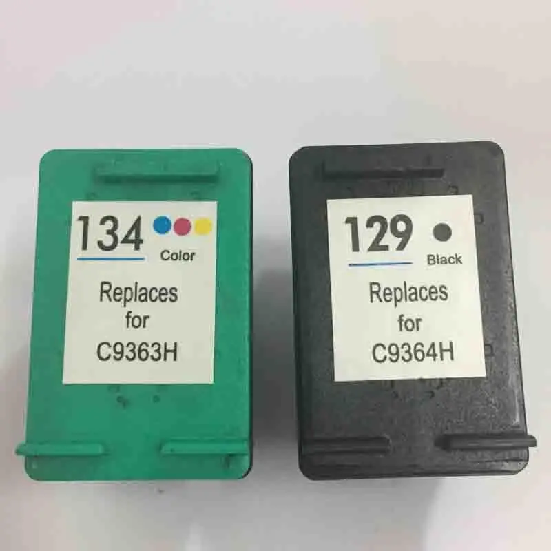 Замена чернильного картриджа Vilaxh 129 134 для HP Deskjet 6943 D4163 6983 5943 8053 | Компьютеры и офис