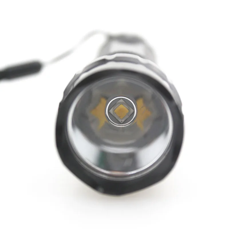 U-F 501B 1xcree XM-L2 3500 К теплый белый свет SMO светодиодный фонарик(1x18650