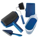 Новинка, Профессиональный роликовый инструмент для рисования, ручка, Флокированный кромкообрезной станок, набор кистей для рисования стен и дома, сада