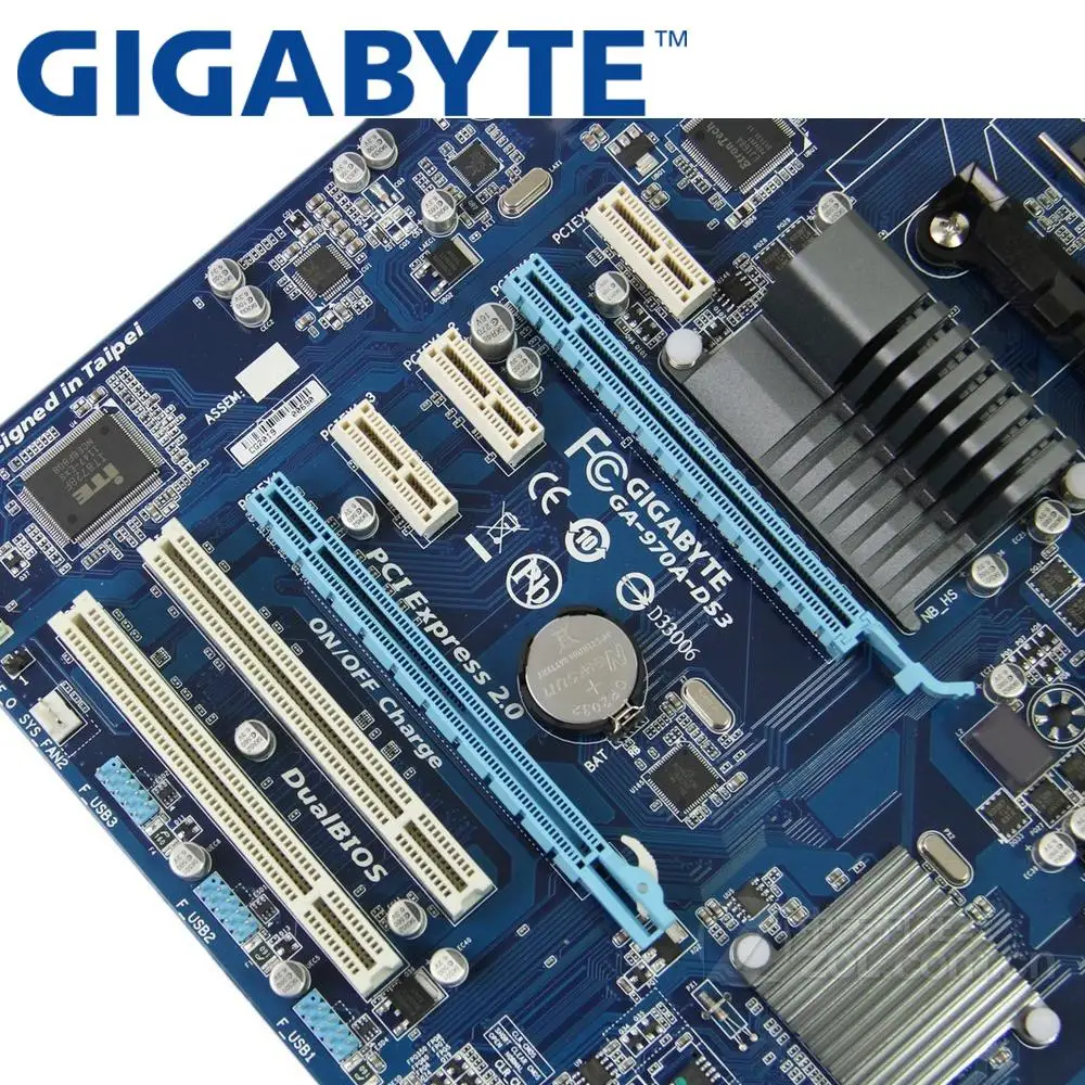 GIGABYTE GA 970A DS3 настольная материнская плата 970 Socket AM3 + DDR3 32G для FX/Phenom II/Athlon II ATX UEFI BIOS