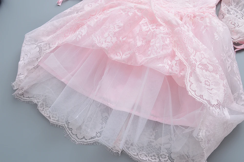 Princess 2019 Summer girls dress with sheer lace top tutu Korean style celebrity children kids clothes For Age 2-7T | Детская одежда и