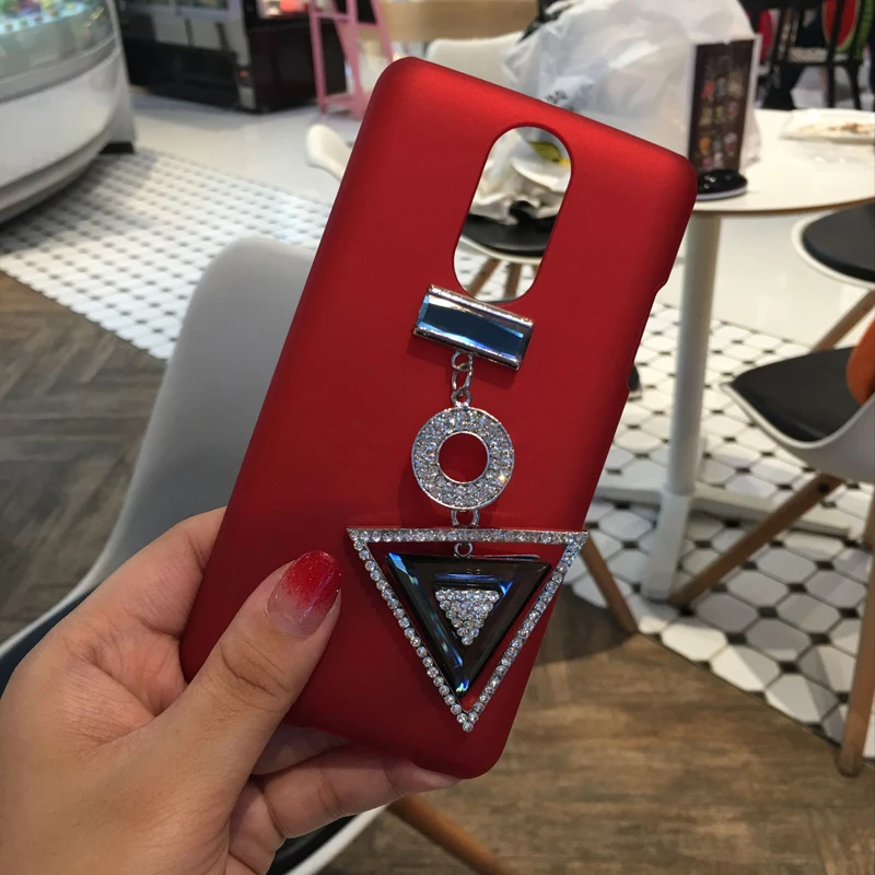 Роскошные Треугольники diamond украсить кожного покрова жесткий чехол для Asus Zenfone 3