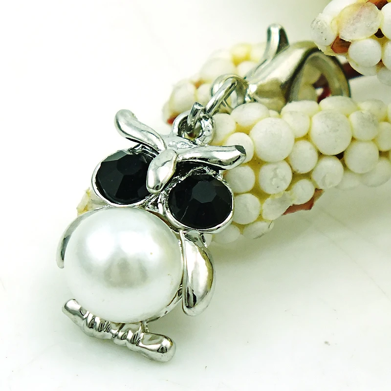 JINGLANG 12 шт./лот Подвески с застежкой-лобстером подвески жемчужной совой животные