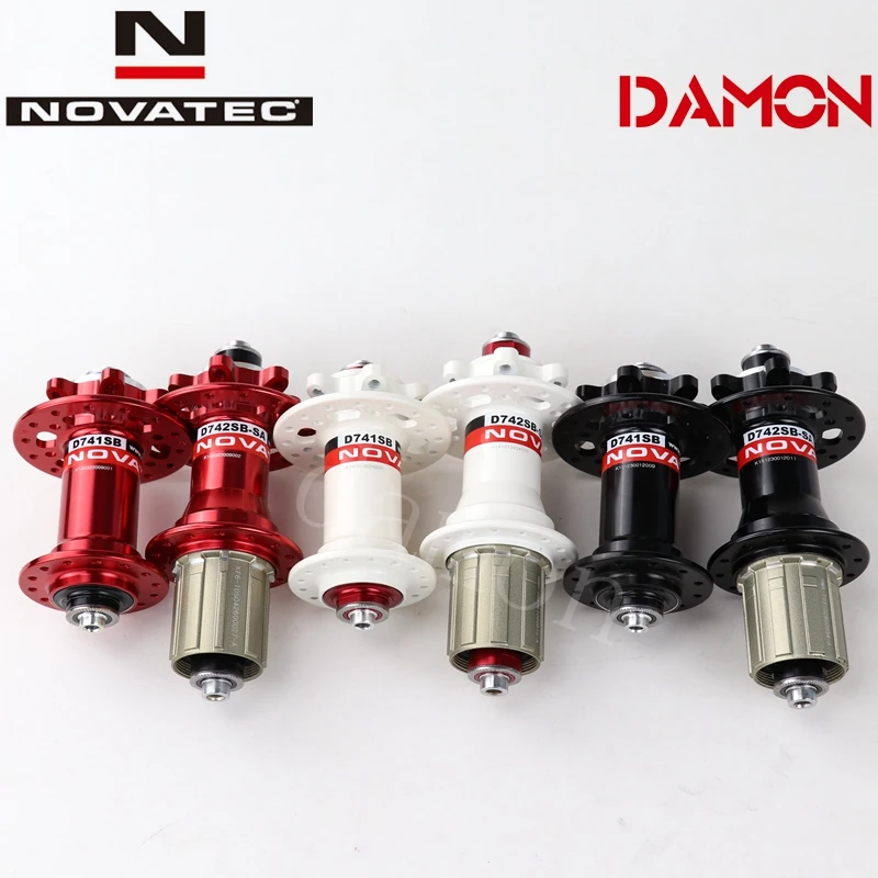 Велосипедная втулка Novatec D741SB D742SB для горного велосипеда дисковый тормоз 24 28 32