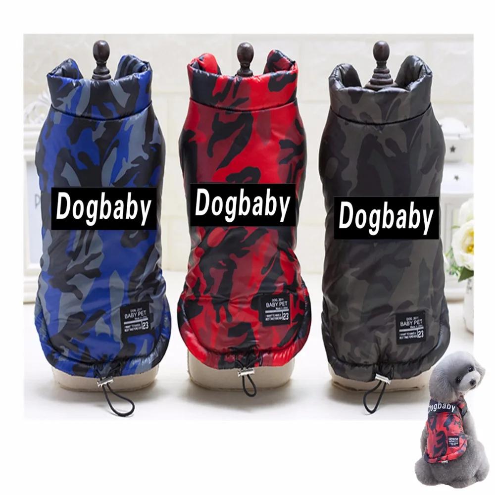 Новинка жилет E5 из хлопка камуфляжная зимняя парка для йоркширского терьера|puppy