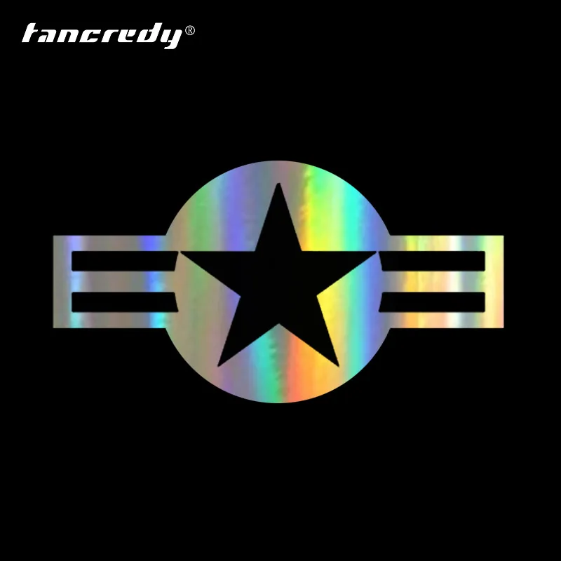 Наклейка Tancredy для стайлинга автомобиля USAF круглая эмблема наклейка с флагом