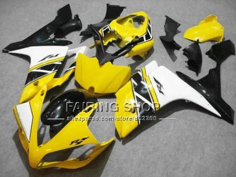 Лидер продаж комплект обтекателей для YAMAHA YZFR1 2007 2008 красного и черного цвета R1 YZF