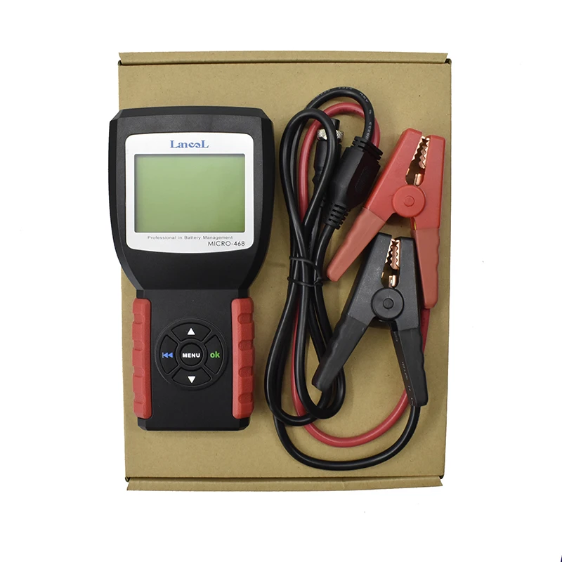 Тестер автомобильных аккумуляторов LANCOL многоязычный 12 В 2000cca|car battery tester|battery