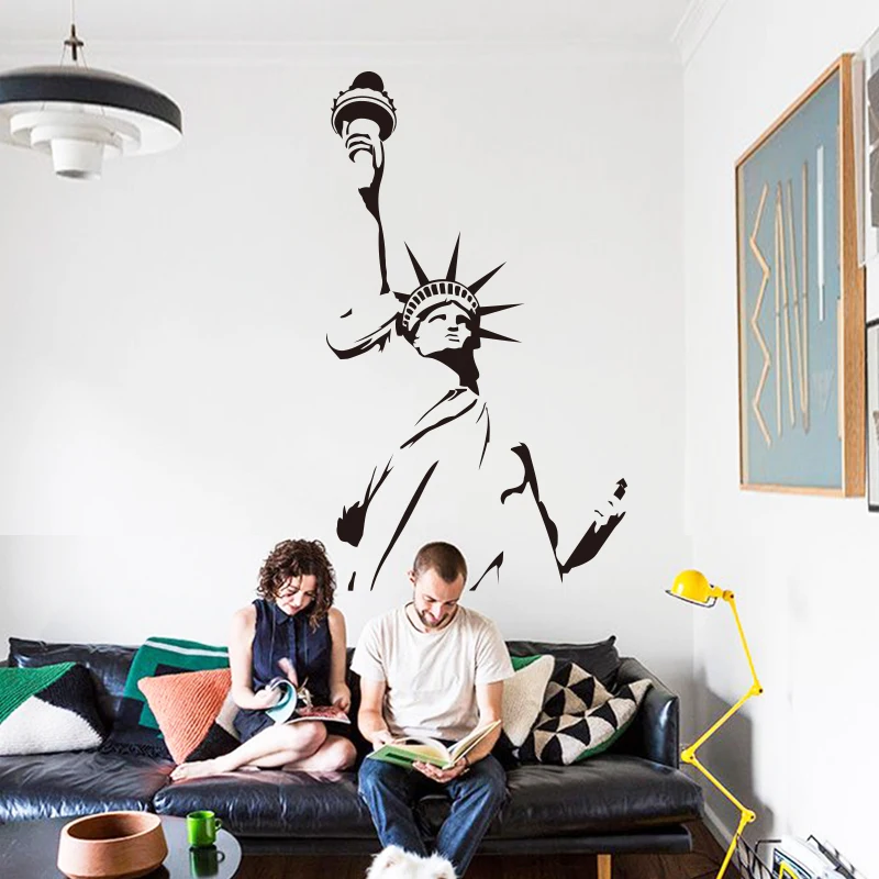 Художественный дизайн украшение дома виниловая американская Статуя Свободы