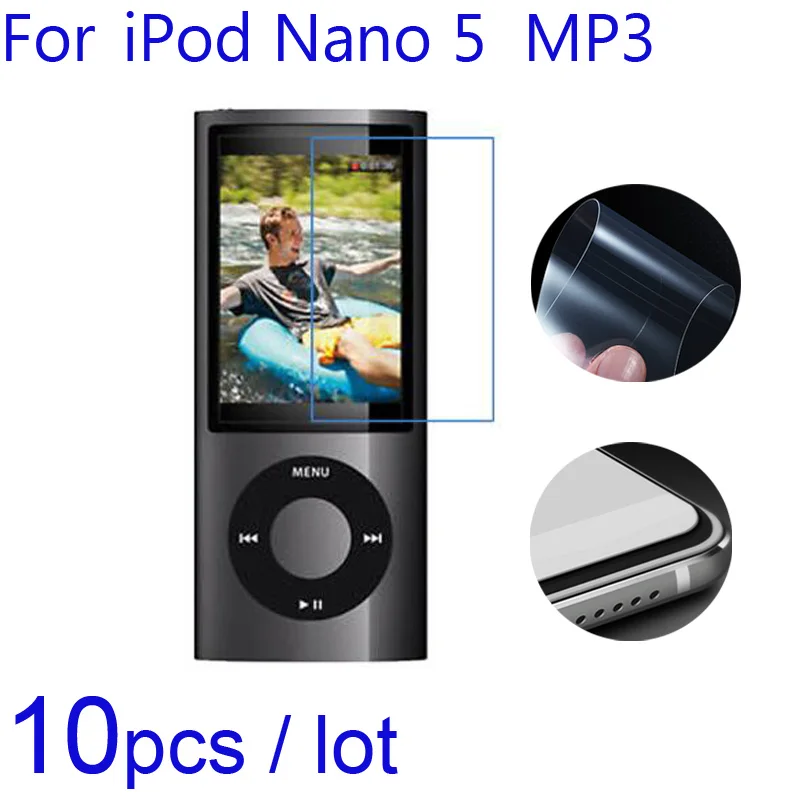 10 шт./лот мягкие Экран Защитные пленки для Apple Ipod Nano 6 ЖК-дисплей прозрачный/матовый/Nano Anti-Explosion защитный плёнки для ipod Nano 5 MP3