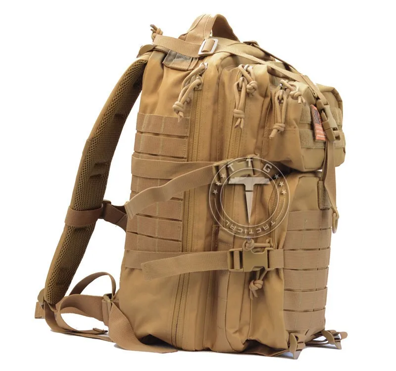 TTGTACTICAL Новое поступление 34L MOLLE тактический рюкзак высокое качество MOLLE военный рюкзак 3P атака рюкзак для пешего туризма кемпинга