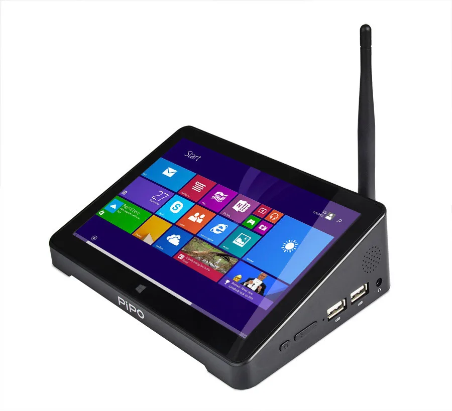 ТВ приставка PIPO X8 pro с двумя ОС Windows 8 1 + Android Intel 8350F четырехъядерный процессор 2 ГБ 32