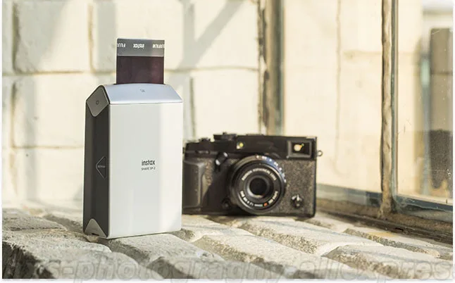 Fujifilm Instax Share смартфон принтер SP-2, два цвета серебро и золото+ подходящий чехол в подарок