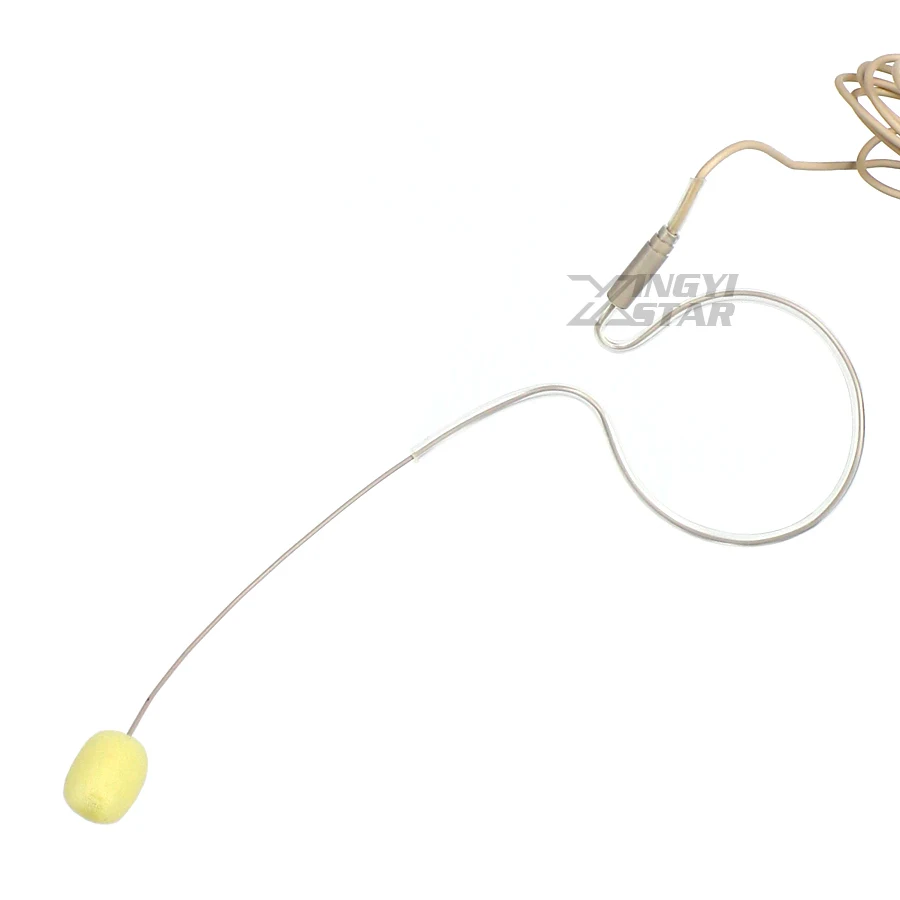 10 шт. один наушник конденсаторный микрофон гарнитура разъем 3 5 мм для