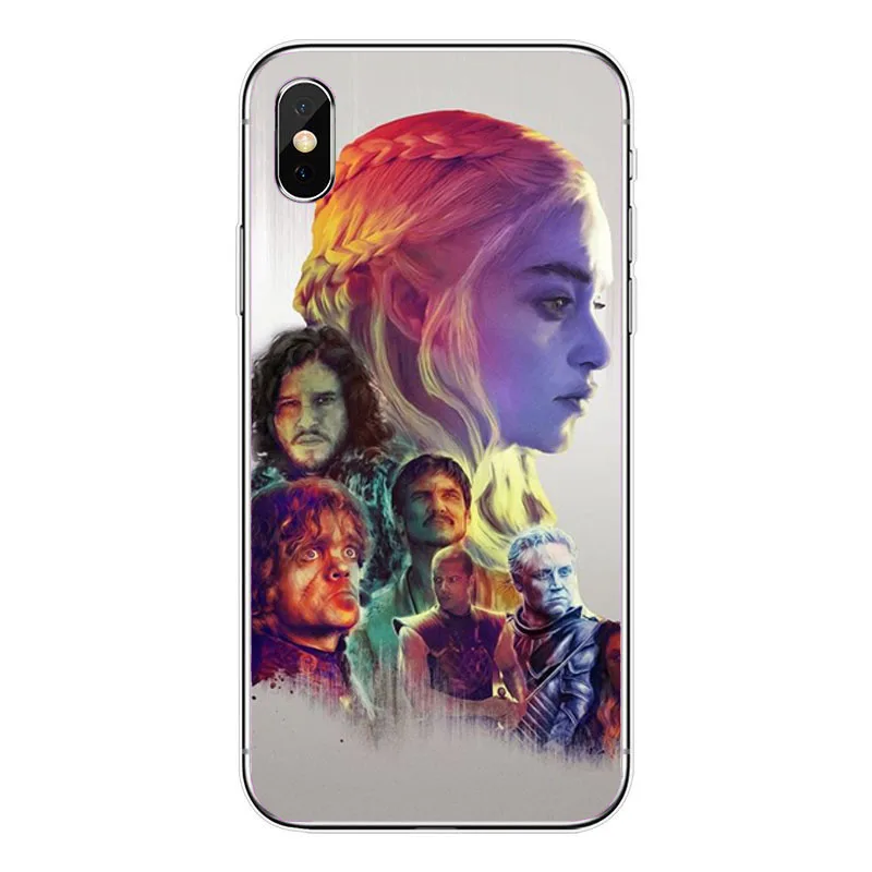 Мягкий чехол для телефона Game Thrones dazenerys Dragon Jon Snow tyrion lannister iPhone 11Pro MAX XR XS 10 6 6S 7 8Plus X 5 5S