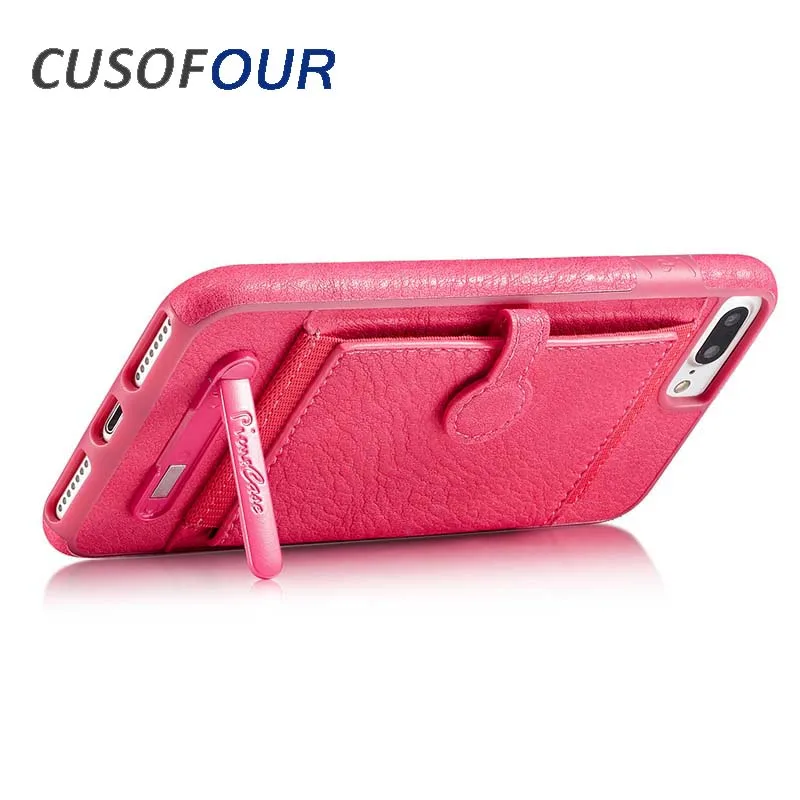 CUSOFOUR из искусственной кожи чехол для iPhone X 8 7 6 6s плюс роскошный задняя крышка