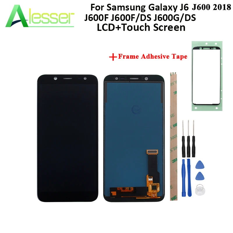 Alesser для samsung Galaxy J6 J600 2018 ЖК J600F J600F/DS J600G/DS дисплей сенсорный экран регулировка